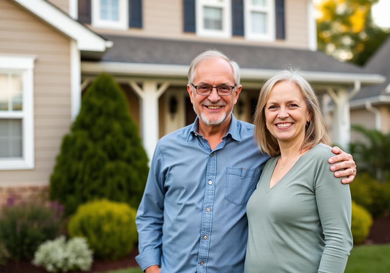 Happy Illinois homeowners